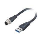 1A 30V M12 к USB привязывают IEC 61076 AWG 24 2 101 стандарт IP60