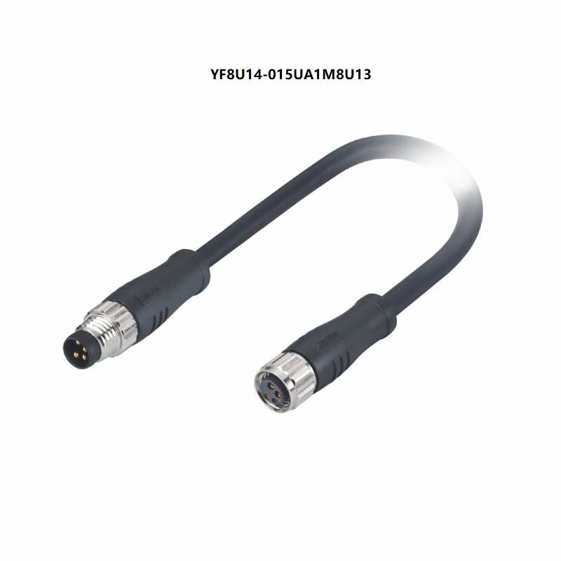 IP67 мужчина кабеля датчика привода M8 к Pin 1.5M разъем-розетки 4